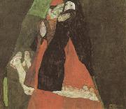 Cardinal and Nun (mk12) Egon Schiele